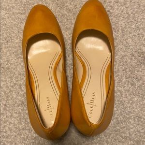 Cole Haan dark tan/brown heels